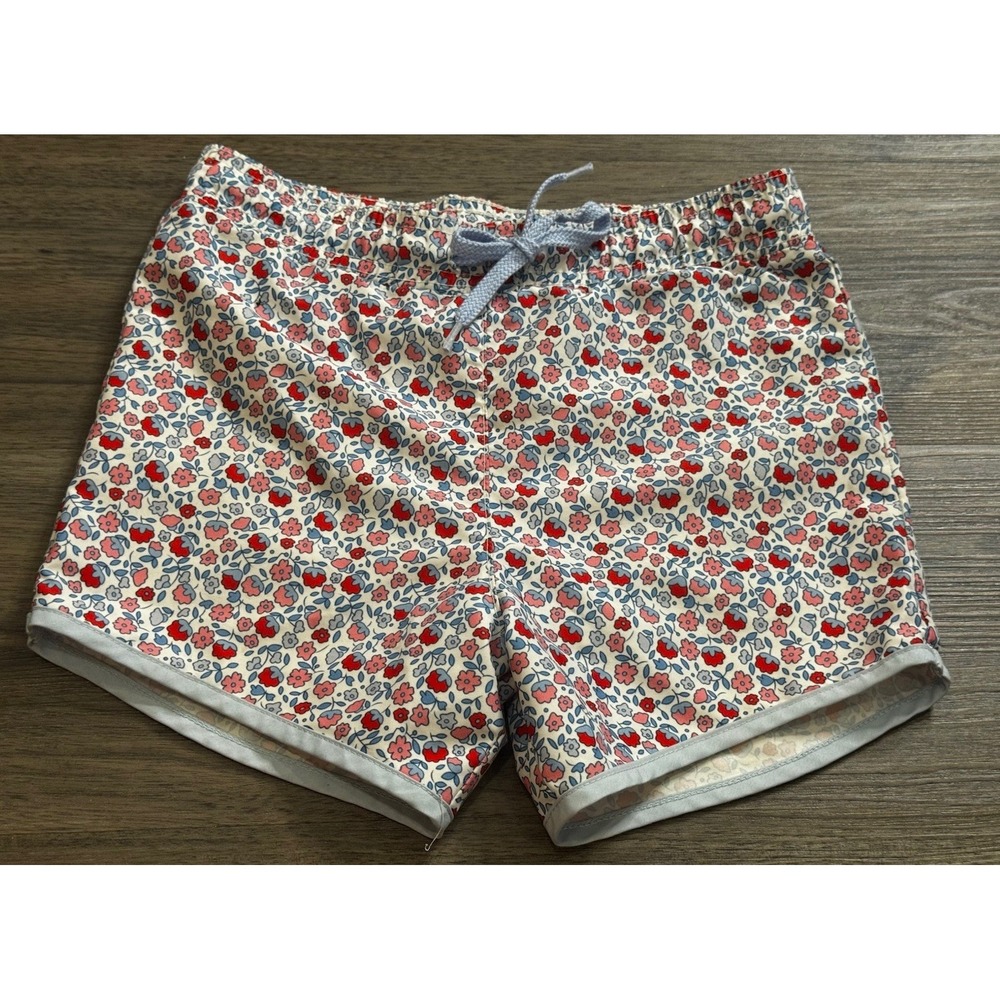 Minnow Swim Boys Boardie Trunks 7/8 Floral Shorts Coastal Preppy USA Beach